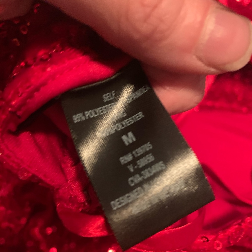 Windsor medium velvet sequin dress.